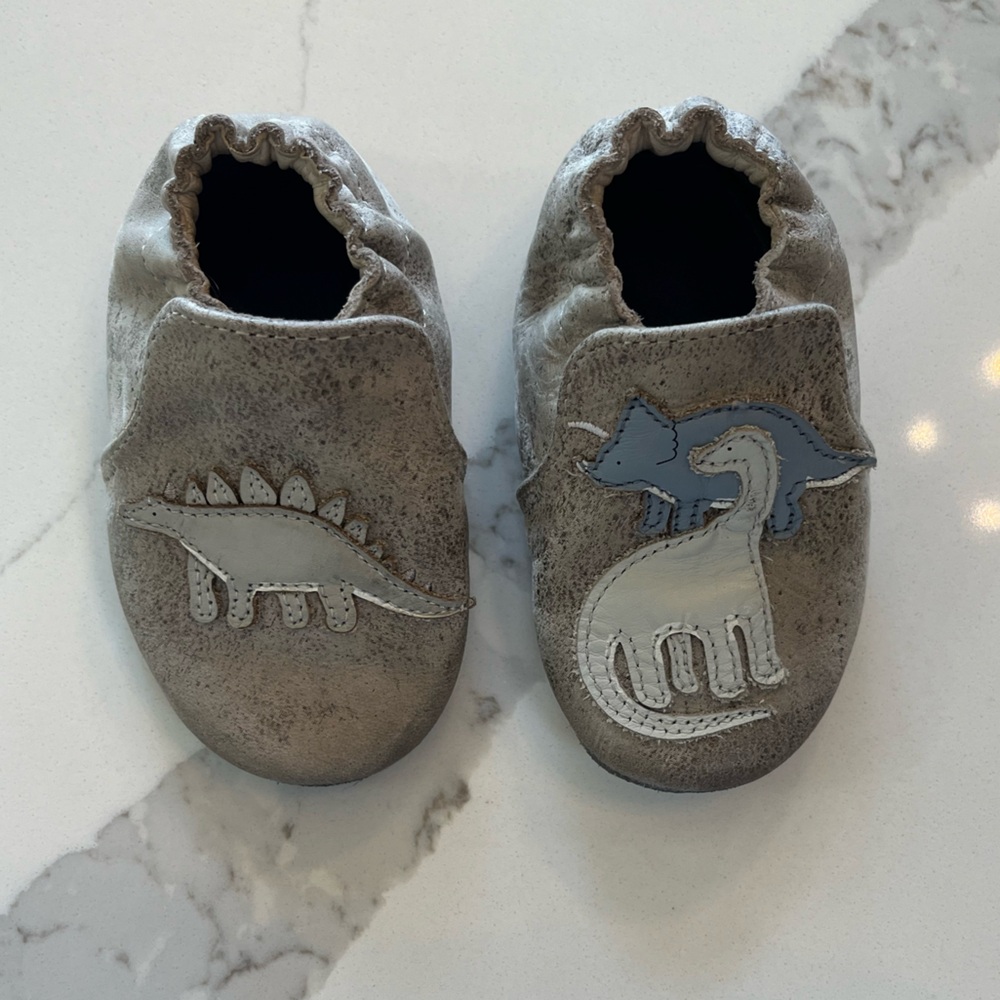 Robeez Ramsey Soft Soles Grey